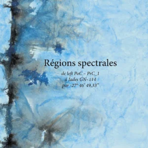 Livre intitulé "Régions spectrales" de Stenka Morris, aux éditions de l'entrevers